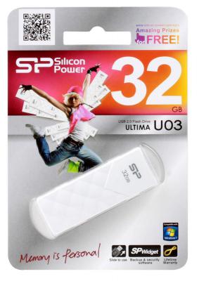 Флешка USB 32Gb Silicon Power Blaze B06 SP032GBUF3B06V1W белый