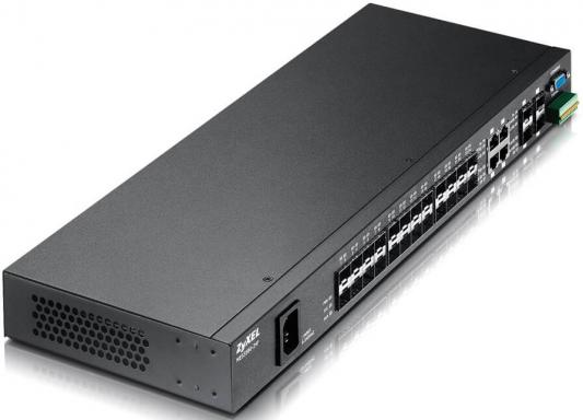 Коммутатор Zyxel MES3500-24F управляемый 24 порта SFP-слот 100BASE-X 4xGigabit Ethernet с SFP-слотами