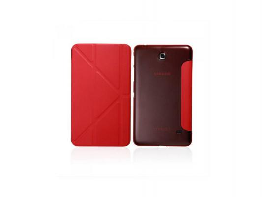 Чехол IT BAGGAGE для планшета Samsung Galaxy Tab4 7" Hard case искусственная кожа красный ITSSGT4701-3