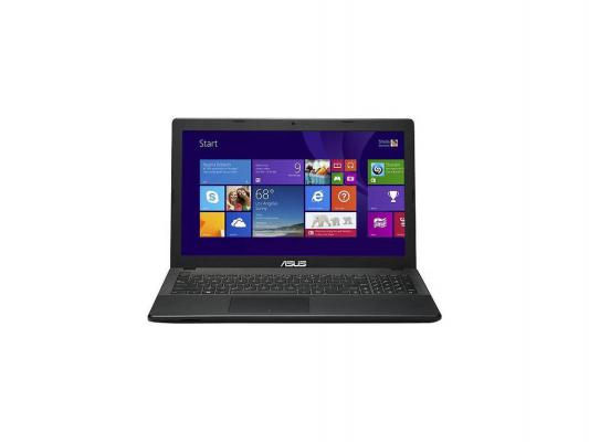 Ноутбук ASUS X551Ma 15.6" 1366х768 глянцевый N2815 1.86GHz 2Gb 500Gb Intel HD DVD-RW Wi-Fi DOS черный 90NB0481-M03620