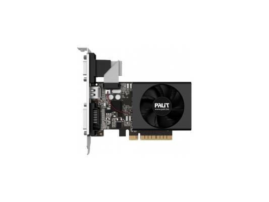 Видеокарта 2048Mb Palit GeForce GT730 PCI-E DDR3 64 bit DVI HDMI Retail