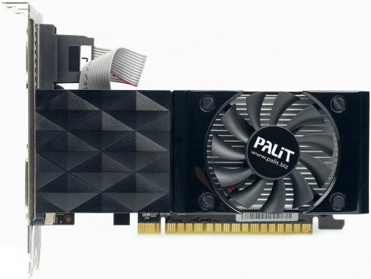 Видеокарта Palit GeForce GT 730 NEAT7300HD06-2080H PCI-E 1024Mb 64 Bit OEM (NEAT7300HD06-2080H BULK)