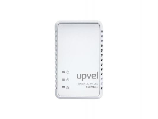Адаптер Powerline Upvel UA-251P HomePlug AV 500 Мбит/с с поддержкой IP-TV 1LAN порт