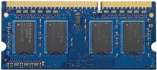 Оперативная память для ноутбука 4Gb (1x4Gb) PC3-12800 1600MHz DDR3 SO-DIMM CL11 HP B4U39AA