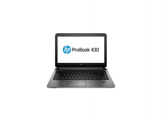 Ноутбук HP ProBook 430 G2 13.3" 1366х768 матовый i3-4030U 1.9GHz 4Gb 500Gb HD4400 Bluetooth Wi-Fi DOS черный G6W00EA