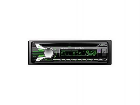 Автомагнитола Supra SCD-45USC USB CD MP3 SD MMC 1DIN 4x50Вт черный
