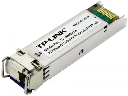 Трансивер TP-LINK TL-SM321B поддержка двунаправленной WDM технологии на расстояние до 10км