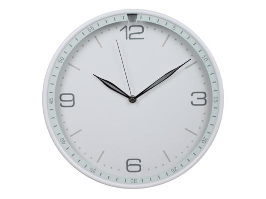 Часы Бюрократ WallC-R06P/white настенные аналоговые белый 812701
