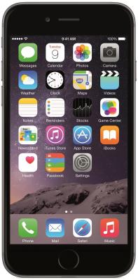 Смартфон Apple iPhone 6 16 Гб серый MG472RU/A