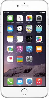 Смартфон Apple iPhone 6 Plus 64 Гб серебристый MGAJ2RU/A