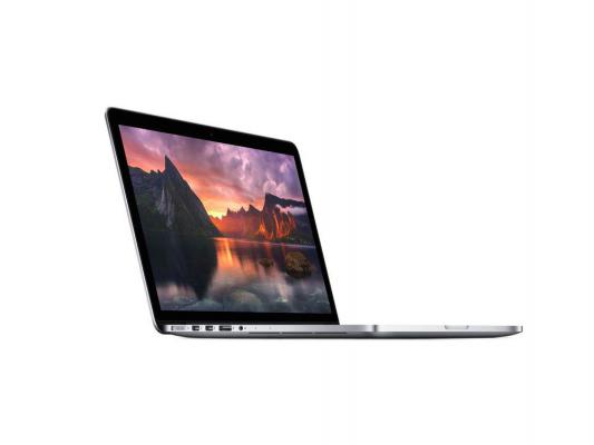 Ноутбук Apple MacBook Pro MGX72RU/A 13.3" IPS Retina 2560x1600 глянцевый dual-core i5 2.6GHz 8Gb 128Gb SSD Bluetooth Wi-Fi Iris Pro MacOS  X серебристый алюминиевый