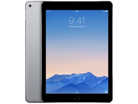 Планшет Apple iPad Air 2 128Gb 9.7" 2048x1536 A8X GPS IOS Space Gray серый MGTX2RU/A