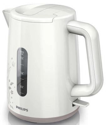 Чайник Philips HD 9310/14 2400 Вт бежевый белый 1.6 л пластик