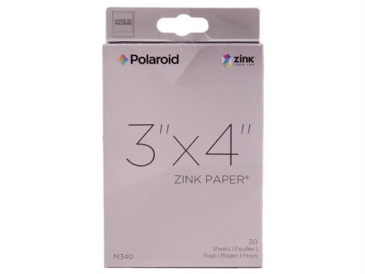 Фотобумага Polaroid Zink M340 3x4 на 30 фото для z340 gl10