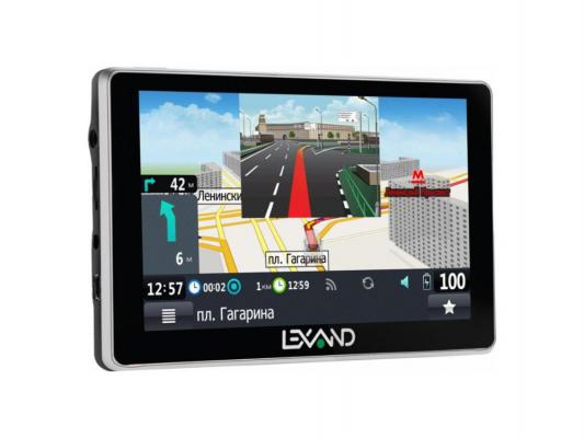 Навигатор LEXAND SA5 HD 5" 800х480 4Gb microSD черный Navitel