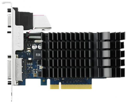Видеокарта ASUS GeForce GT 730 GT730-SL-1GD3-BRK PCI-E 1024Mb 64 Bit Retail (GT730-SL-1GD3-BRK)