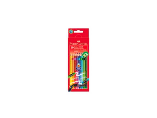 Набор цветных карандашей Faber-Castell Grip 2001 10 шт 116613