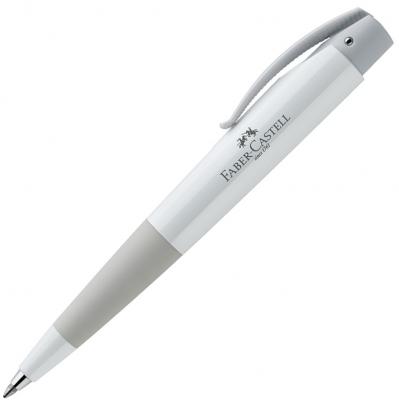 Шариковая ручка автоматическая Faber-Castell Conic синий 0.7 мм 142801