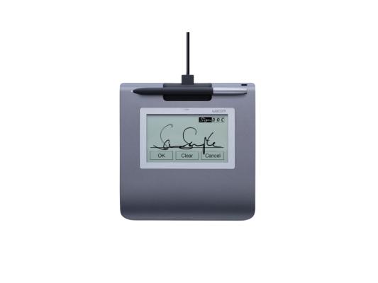 Графический планшет Wacom SignPad STU-430 для электронной подписи черный USB