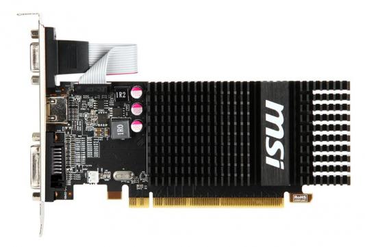 Видеокарта MSI Radeon R5 230 R5 230 2GD3H LP PCI-E 2048Mb 64 Bit Retail (R5 230 2GD3H LP)