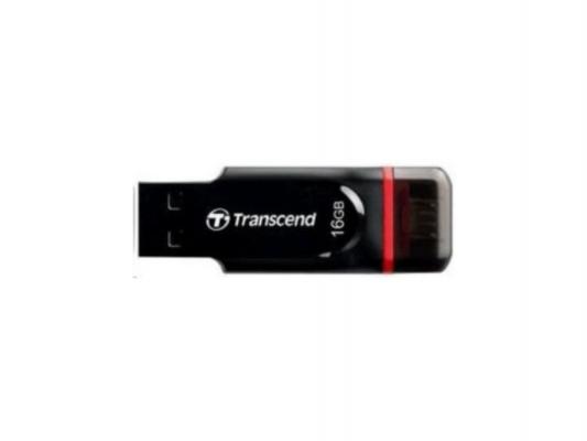 Флешка USB 16Gb Transcend JetFlash 340 TS16GJF340 черный