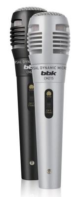 Микрофон BBK CM215 черно-серебристый 2шт