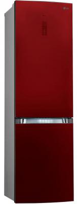 Холодильник LG GA-B489TGRM красный