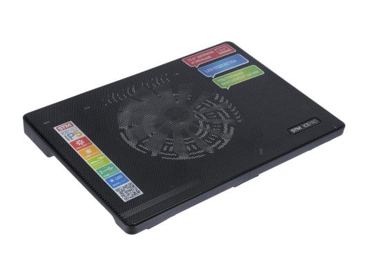Подставка для ноутбука 15" Storm STM Laptop Cooling IP5 Black 160x160  2xUSB черный