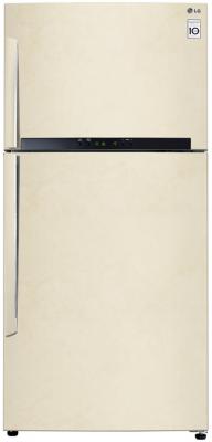 Холодильник LG GR-M802HEHM бежевый