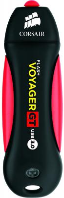 Флешка USB 128Gb Corsair Voyager GT USB3.0 CMFVYGT3B-128GB черно-красный