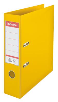Папка-регистратор Esselte Power А4 75мм пластик желтый 811310