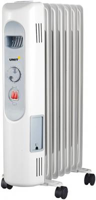 Масляный радиатор Unit UOR-721 1500 Вт белый