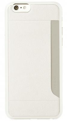 Чехол (клип-кейс) Ozaki O!coat 0.3 + Pocket для iPhone 6 белый OC559WH