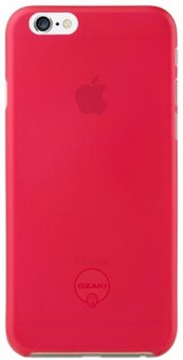 Чехол (клип-кейс) Ozaki O!coat 0.3 Jelly для iPhone 6 красный OC555RD