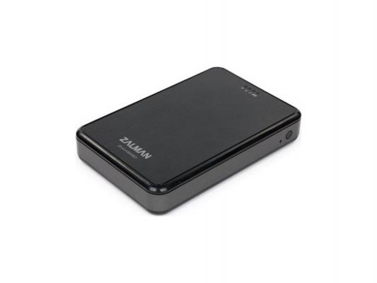 Внешний контейнер для HDD 2.5" SATA ZALMAN ZM-WE450 USB3.0 Wi-Fi черный