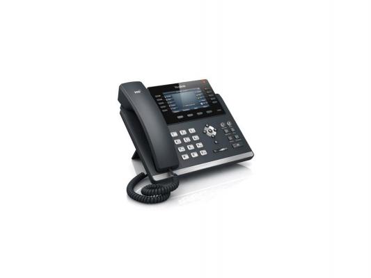Телефон IP Yealink SIP-T46G 16 SIP-аккаунтов 2x10/100/1000Mbps 1xUSB2.0 4.3" LCD PoE BLF BLA