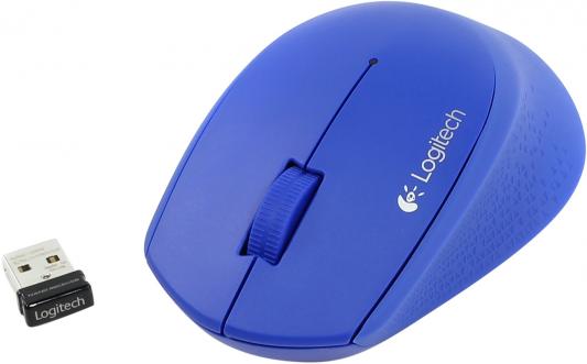 Мышь беспроводная Logitech M280 синий USB 910-004294/910-004290