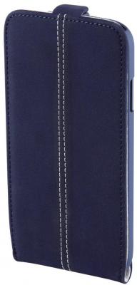 Чехол (флип-кейс) HAMA Smart Case Nubuck для iPhone 6 синий 00135022