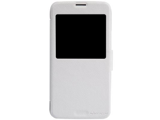 Чехол Nillkin Fresh Series Leather Case для Samsung Galaxy S5 G900 белый T-N-SG900-001