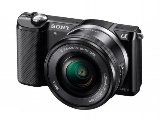 Фотоаппарат Sony ILCE-5000LB 20.1Mp  черный