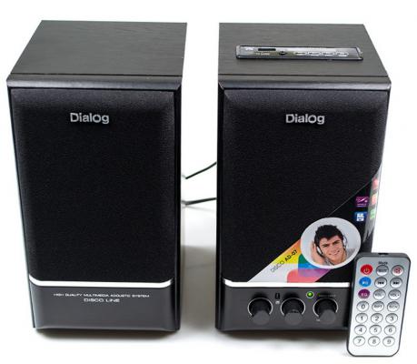 Колонки Dialog Disco AD-07 2x12Вт черный