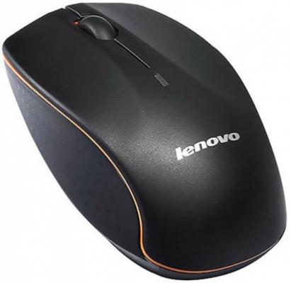 Мышь беспроводная Lenovo N30 чёрный USB