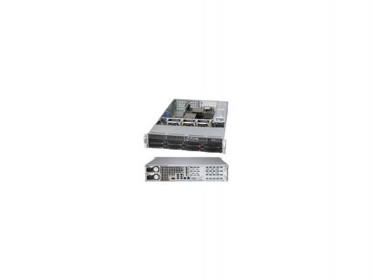 Серверный корпус SuperMicro CSE-825TQ-R500WB 2U E-ATX 13.68''x13' 8x3.5'' HotSwap SAS/SATA SES2 500Вт черный