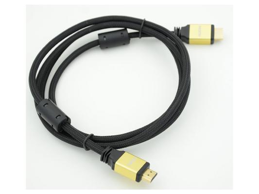 Кабель HDMI 1.8м Gembird Ver.1.4 Gold jack ферритовые кольца позолоченные контакты 794178