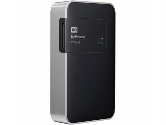 Внешний жесткий диск 2.5" USB3.0 2 Tb Western Digital My Passport Wireless WDBDAF0020BBK-EESN черный