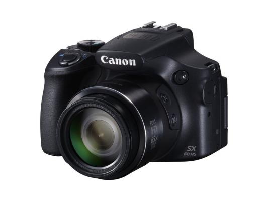 Цифровая фотокамера Canon PowerShot SX60 HS 16.8Mp 65x Zoom черный 9543B002