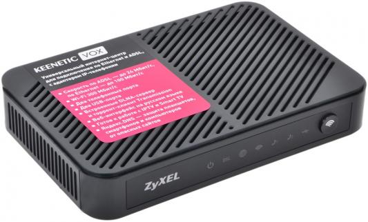 Беспроводной маршрутизатор ADSL Zyxel Keenetic VOX Wi-Fi 802.11n 300Мбит/с