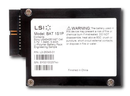 Батарея для контроллера LSI Logic LSIiBBU08 LSI00264 для серий SAS9260 SAS9261 SAS9280 KIT