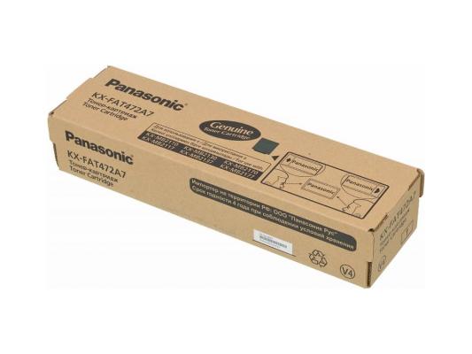 Тонер-картридж Panasonic KX-FAT472A7 для KX-MB2110/2130/2170 черный 2000стр
