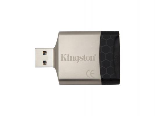Картридер внешний Kingston FCR-MLG4 USB3.0 черный